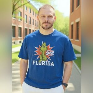 Dr.Seuss Grinch Florida Gators T Shirt Unisex